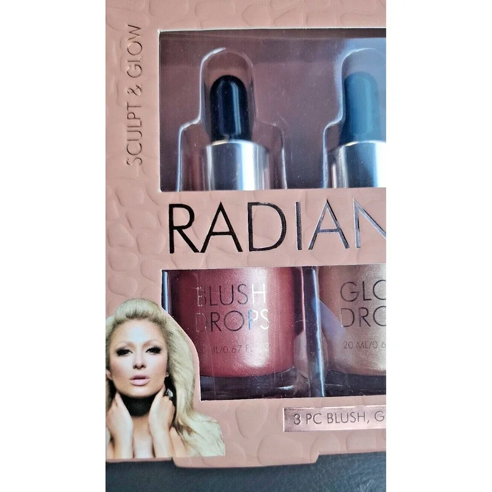 Paris Hilton Radiant Trio‎ 3 OC Blush, Glow, & Bronzer